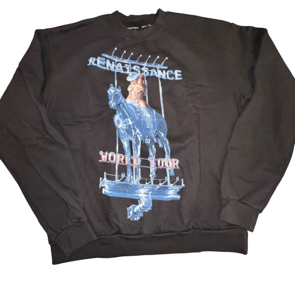 Beyonce Concert Renaissance Black Crew Neck - Picture 1 of 4
